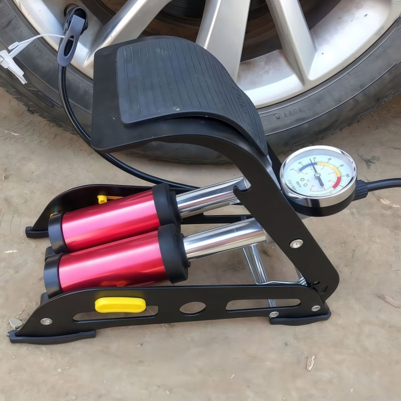 Αντλία αέρα αυτοκινήτου – πολυκυλινδρική, 220 W, ψηφιακή οθόνη, φως προειδοποίησης