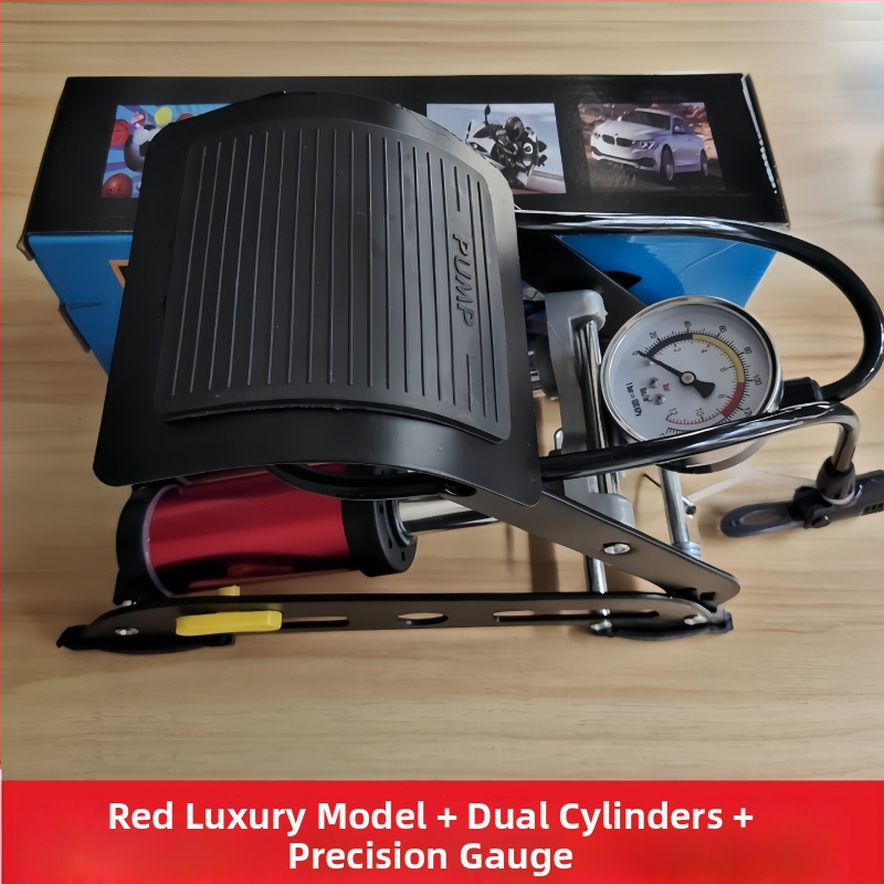 Αντλία αέρα αυτοκινήτου – πολυκυλινδρική, 220 W, ψηφιακή οθόνη, φως προειδοποίησης