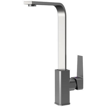 Кухненски смесител за мивка — медно-сплав, вертикален монтаж, керамичен клапан