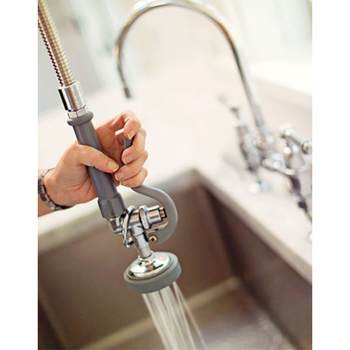 Konyhai magasnyomású csap kézi zuhanyfejjel, modell 9909, réz, 300–1000 psi, menetes csatlakozás