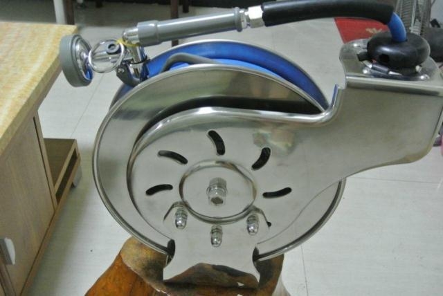 Konyhai magasnyomású csap kézi zuhanyfejjel, modell 9909, réz, 300–1000 psi, menetes csatlakozás