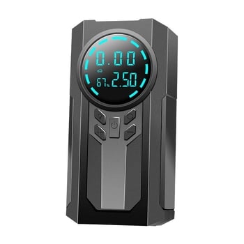 Ασύρματη φορητή αντλία αέρα αυτοκινήτου με έναν κύλινδρο, 14.8V, 120W, 4 BAR, 35 L/min, Ψηφιακή οθόνη