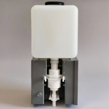 Сензорен автоматичен диспенсър за сапун с вградена кутия за салфетки и плъзгащ релсов механизъм за баня