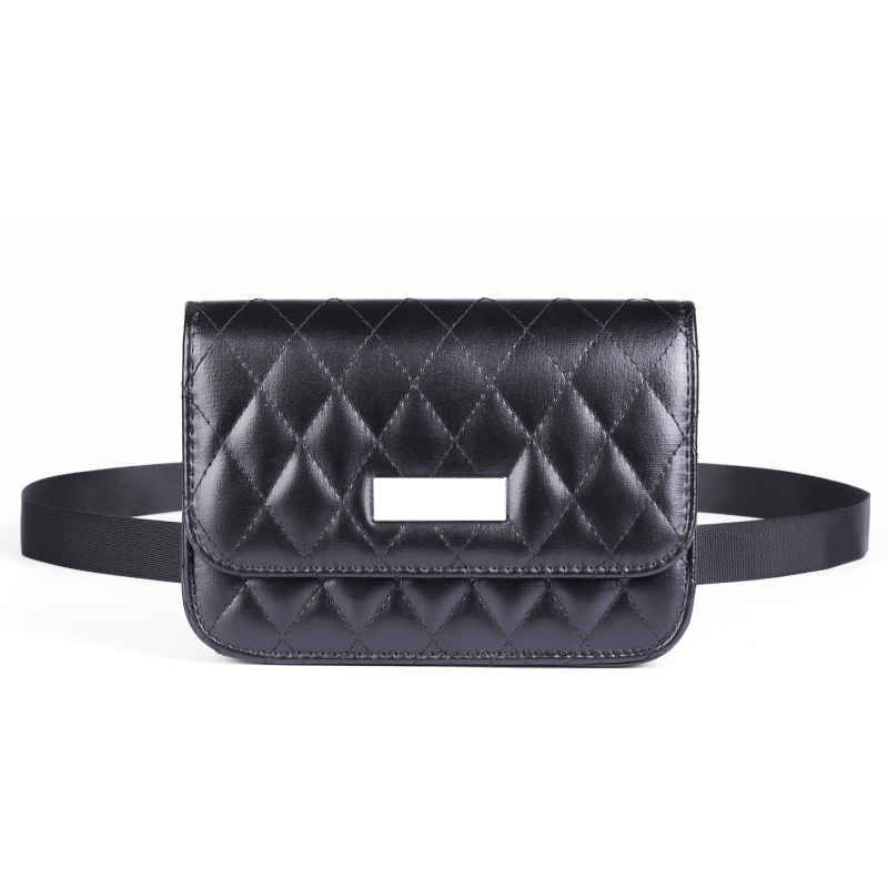 DWQID 2830 Поясна чанта за бижута – PU, магнитно закопчаване, вътрешно отделение за мобилен телефон