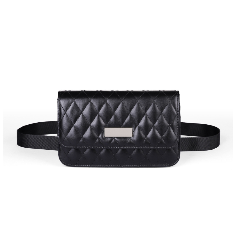 DWQID 2830 Поясна чанта за бижута – PU, магнитно закопчаване, вътрешно отделение за мобилен телефон