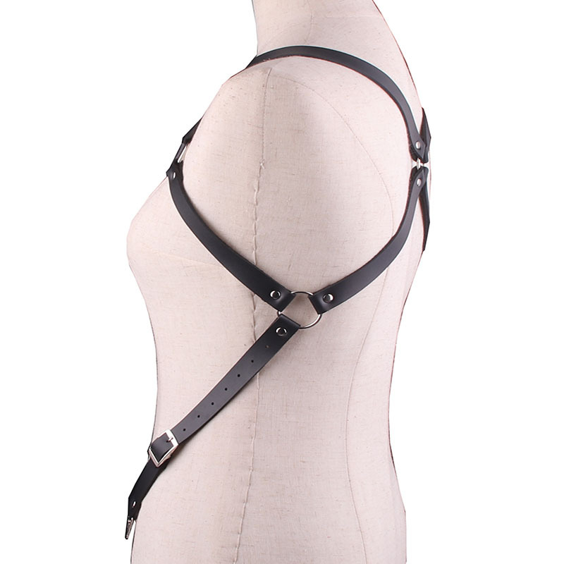 Tregeri od umjetne kože, s dva klipa, podesiva duljina, unisex, AX