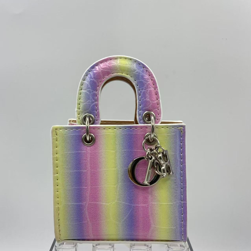 Geantă crossbody din PU cu gradient, model cu dungi, respirabilă și ultraușoară