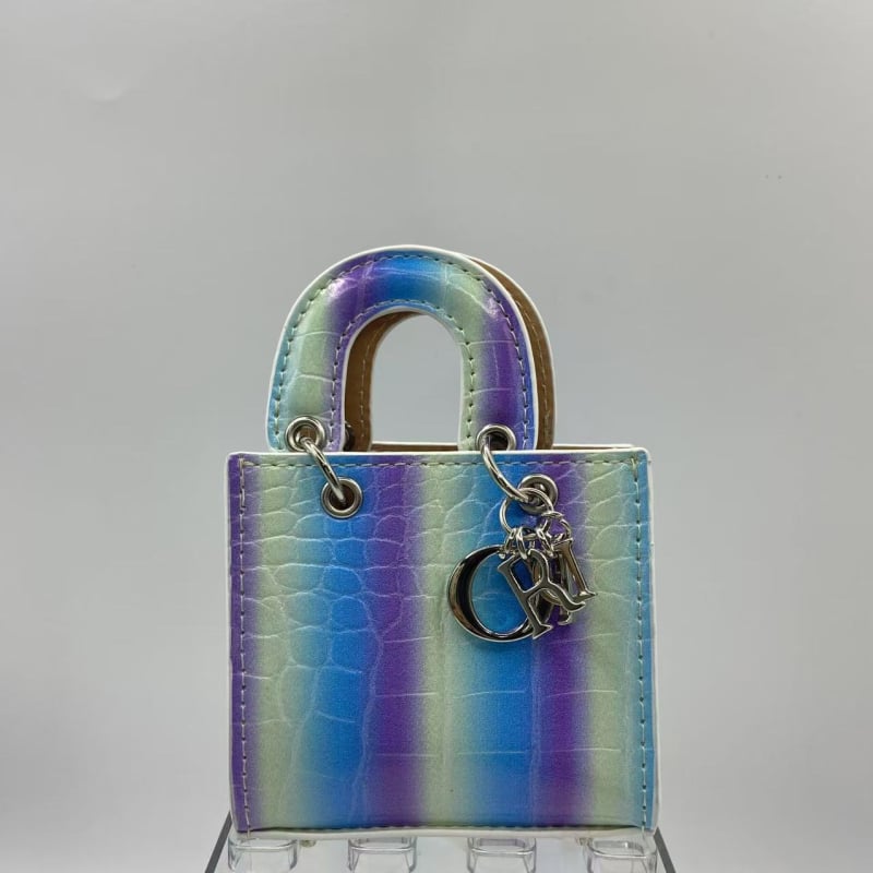 Geantă crossbody din PU cu gradient, model cu dungi, respirabilă și ultraușoară