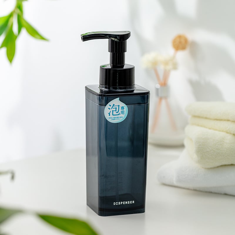 Dozator de spumă Asvel — plastic, 200 g, acționat prin apăsare, stil modern