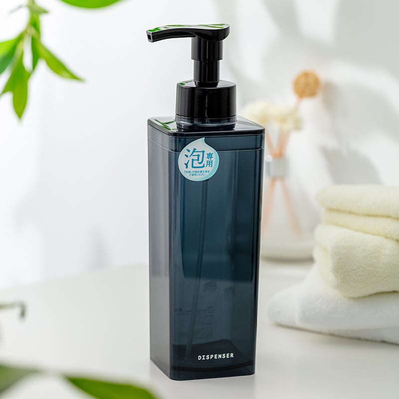 Dozator de spumă Asvel — plastic, 200 g, acționat prin apăsare, stil modern