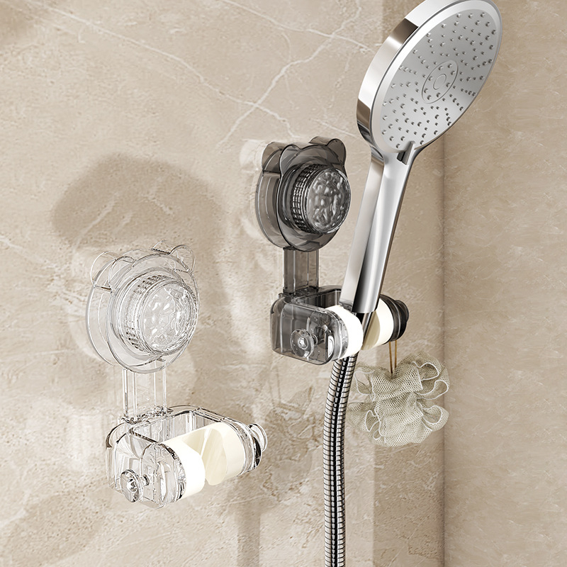 Suport de duș cu ventuză, mobil, montaj fără găuri, ABS