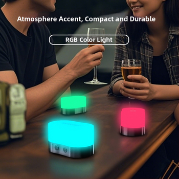 RGB магнитна настолна лампа с USB презареждане и плавно димиране за атмосферично осветление