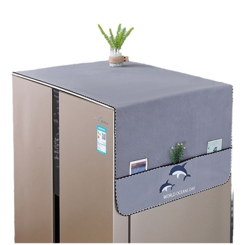 Покривка за върха на хладилника – скандинавски стил, плат