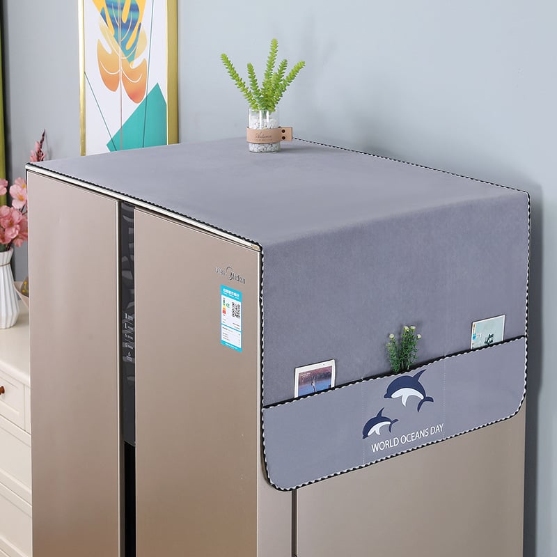 Покривка за върха на хладилника – скандинавски стил, плат