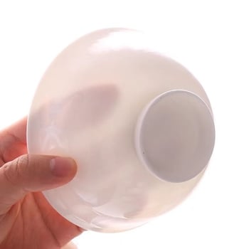 Set de veselă din porțelan cu os, compatibil cu microunde, boluri rotunde, posibilitate personalizare cu logo