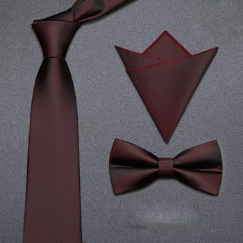 Papion bărbătesc mat, legat manual, din bumbac carouri cu căptușeală Jacquard, stil săgeată, potrivit pentru afaceri și nunți