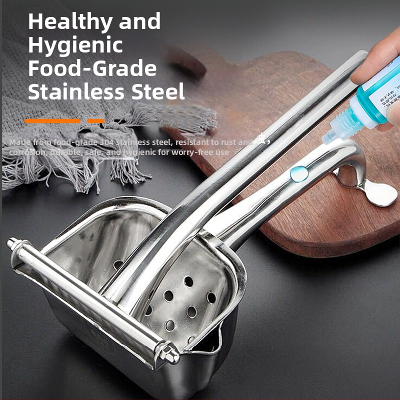 Storcător manual din oțel inoxidabil 304 pentru lămâie și rodie – multifuncțional, uz casnic