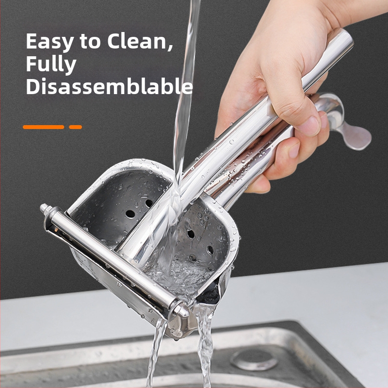 Storcător manual din oțel inoxidabil 304 pentru lămâie și rodie – multifuncțional, uz casnic