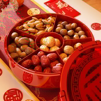 Farfurie de fructe Yimijia — stil lux ușor, material PP, categorie produs: farfurie de fructe