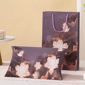 Cutie cadou pentru șal din mătase, ambalaj, carton 250 gsm, material: hârtie/carton, imprimare offset