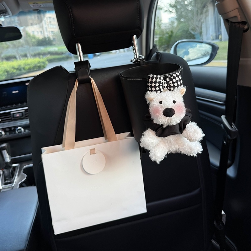 Κιβώτιο χαρτομάντιλων αυτοκινήτου και κάδος απορριμμάτων 2 σε 1, κρεμαστό από την πλάτη των μπροστινών και πίσω καθισμάτων (Υλικό: Universal model; Μάρκα: Shuai hao; Διαχείριση/Εξατομίκευση: Όχι)