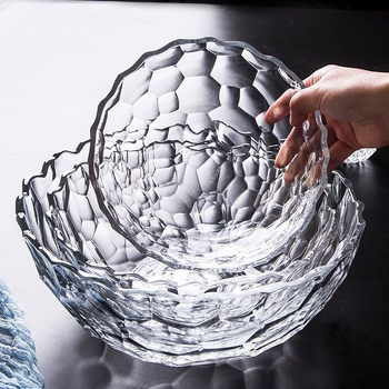 Стъклена кошница за плодове, Lizun BLINKMAX, модерен минималистичен стил