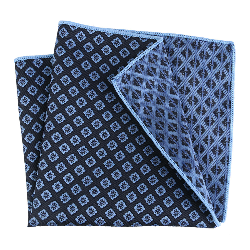 Kabatas lakatiņš uz uzvalka, poliestera diegi, džakarda audums, raksts ar karu un ziedu motīvu, brīvs stils, iepakojums vienā OPP maisiņā