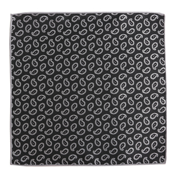 Vīriešu kabatas šalle ar džakarda rakstu, kārains raksts, poliesteris, neformāls stils