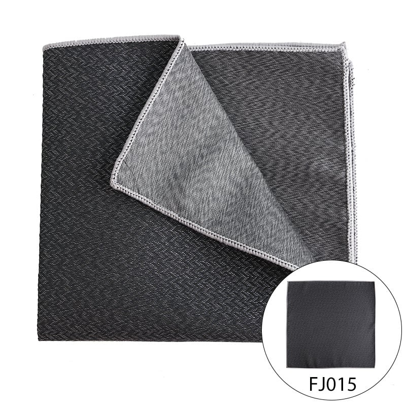 Vīriešu kabatas šalle ar džakarda rakstu, kārains raksts, poliesteris, neformāls stils