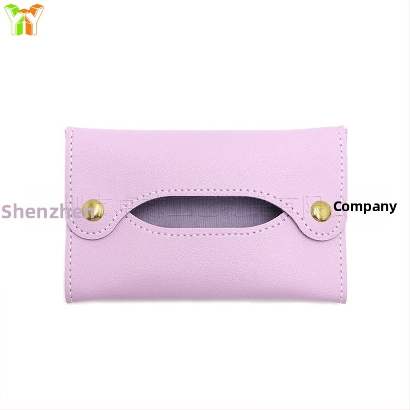 Δερμάτινη μικρή θήκη για χαρτοπετσέτες | Συμβατή με αποσπώμενες χαρτοπετσετες | Διάφορες χρήσεις | Μοντέλο XY24102417 | Για αυτοκίνητο, σαλόνι, μπάνιο