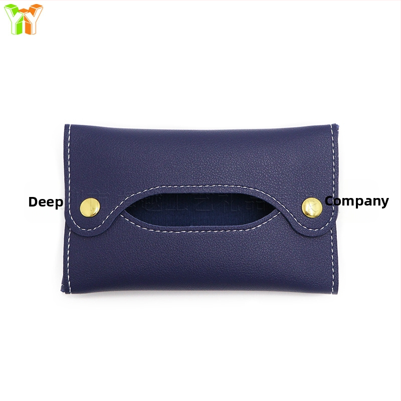 Δερμάτινη μικρή θήκη για χαρτοπετσέτες | Συμβατή με αποσπώμενες χαρτοπετσετες | Διάφορες χρήσεις | Μοντέλο XY24102417 | Για αυτοκίνητο, σαλόνι, μπάνιο