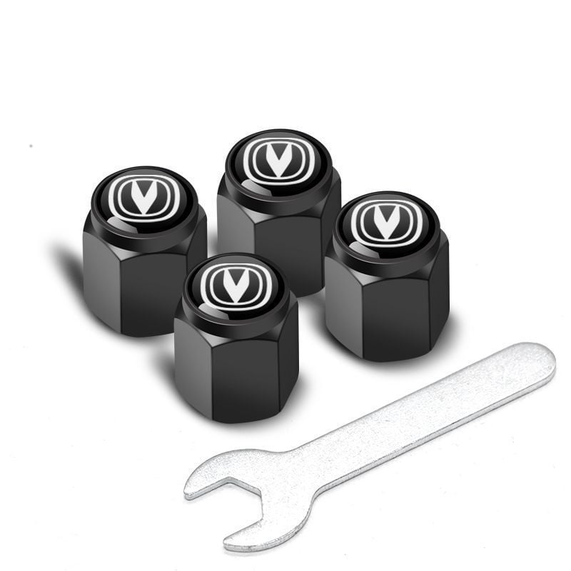 Aluminijski kapica ventila za bezdušne gume, aluminij, velika komora jezgre, oblik talijanskog otvora, marke Leicester Trading, kompatibilno s 1 modelom