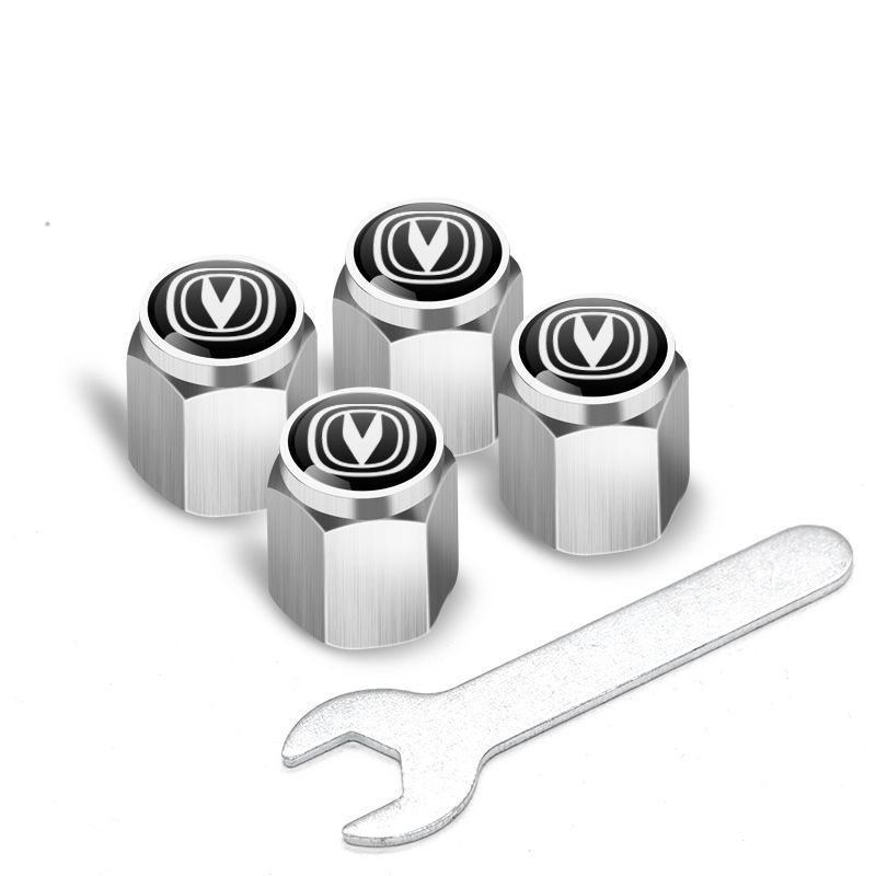 Aluminijski kapica ventila za bezdušne gume, aluminij, velika komora jezgre, oblik talijanskog otvora, marke Leicester Trading, kompatibilno s 1 modelom