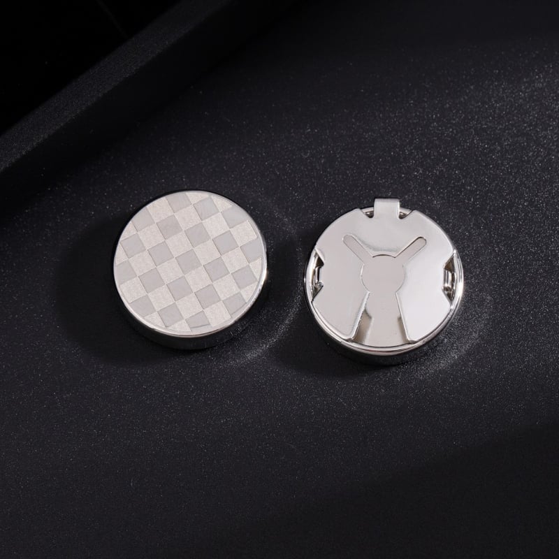 Κουμπάκια μανικιών, κορεάτικου στυλ, unisex, ηλεκτροπλατιωμένα, σχέδιο με κουμπί-χελώνα