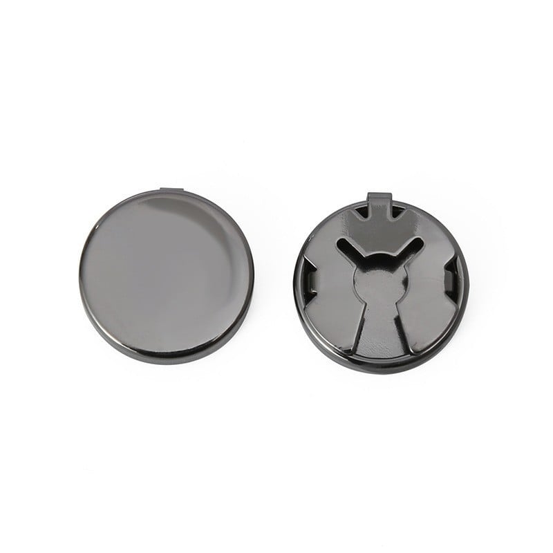 Κουμπάκια μανικιών, κορεάτικου στυλ, unisex, ηλεκτροπλατιωμένα, σχέδιο με κουμπί-χελώνα