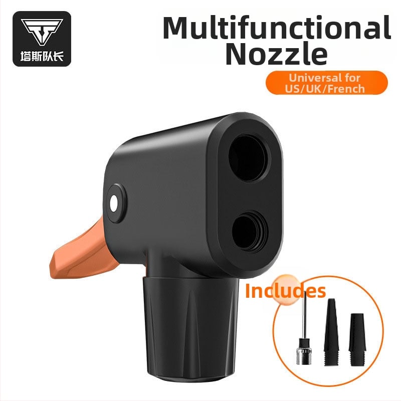 PVC gaisa uzgalis velosipēda pumpai, zīmols Captain of the Tower, licencējama privātā etiķete