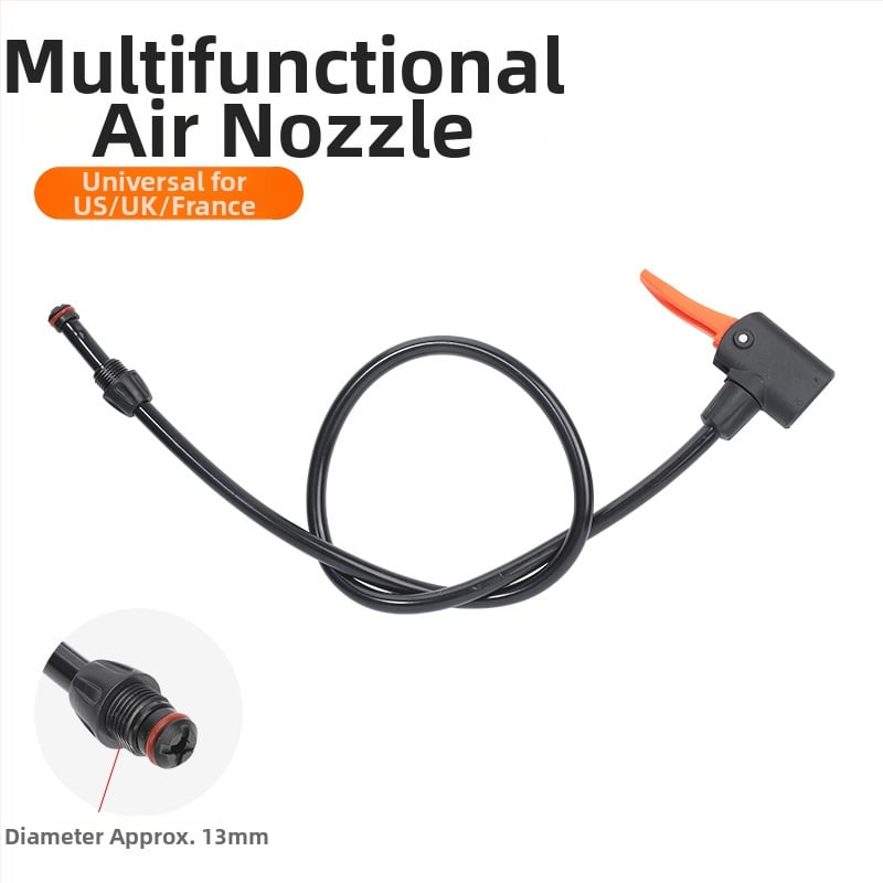 PVC gaisa uzgalis velosipēda pumpai, zīmols Captain of the Tower, licencējama privātā etiķete