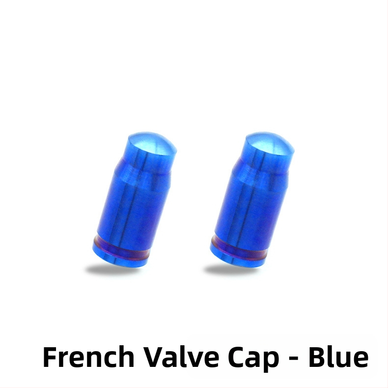 Sycoo capac de valve Presta, titan pentru bicicletă de munte, personalizabil, pachet cu 2 bucăți