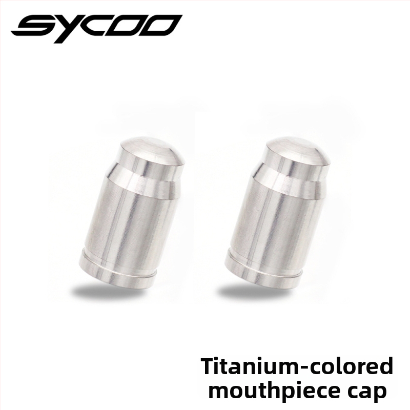 Sycoo capac de valve Presta, titan pentru bicicletă de munte, personalizabil, pachet cu 2 bucăți