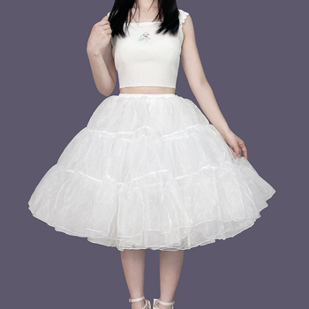 Lolita Petticoat, Boneless Bustle, Soft Gauze Mid-Length, Îmbrăcăminte pentru adulți, Aobai Beautiful Clothes, Vara 2025