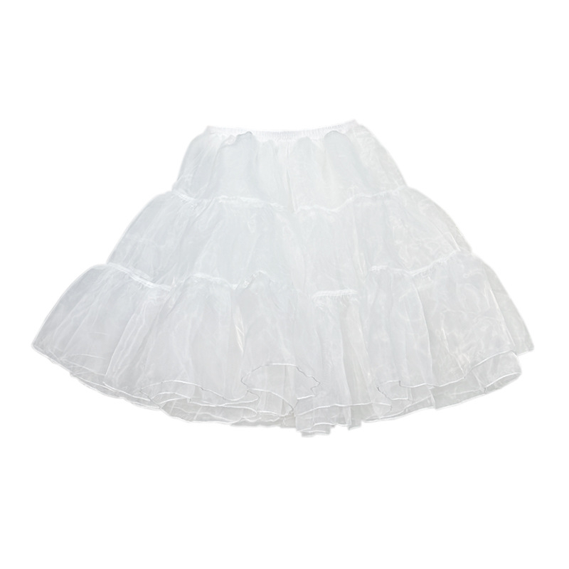 Lolita Petticoat, Boneless Bustle, Soft Gauze Mid-Length, Îmbrăcăminte pentru adulți, Aobai Beautiful Clothes, Vara 2025