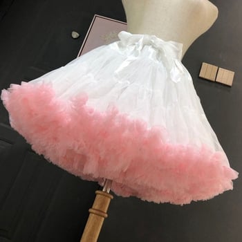 Lolita bustle Petticoat με απαλό τούλι, τρεις μεταλλικοί δακτύλιοι, διπλό στρώμα νήματος, Μάρκα: Other, Άνοιξη 2022
