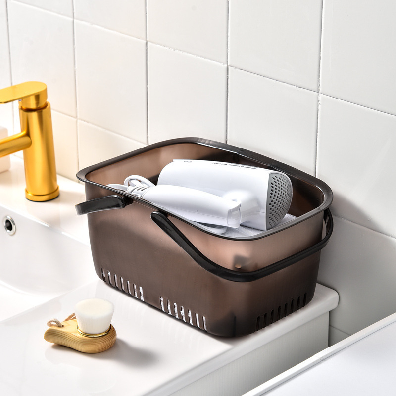 Korejskog stila prijenosna košara za kupaonicu (Plastika, Model 1023, Japanski stil, Standardni kapacitet, Marka Attitude Encounter)