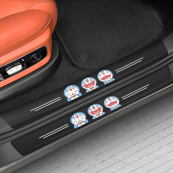 Λωρίδα πόρτας αυτοκινήτου από ανθρακονήματα - καθολική προστασία κατωφλίου με σχέδιο ανθρακονημάτων, αντιχαρακτικό