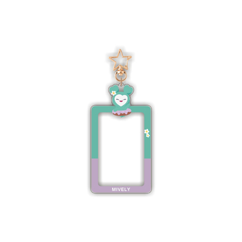 Ακρυλικό Μπρελόκ με Καρικατούρα Φωτογραφίας σε Κορνίζα και Θήκη για Κάρτες (Εκτύπωση; Έτοιμο Δώρο; Γενέθλια, Αποφοίτηση)