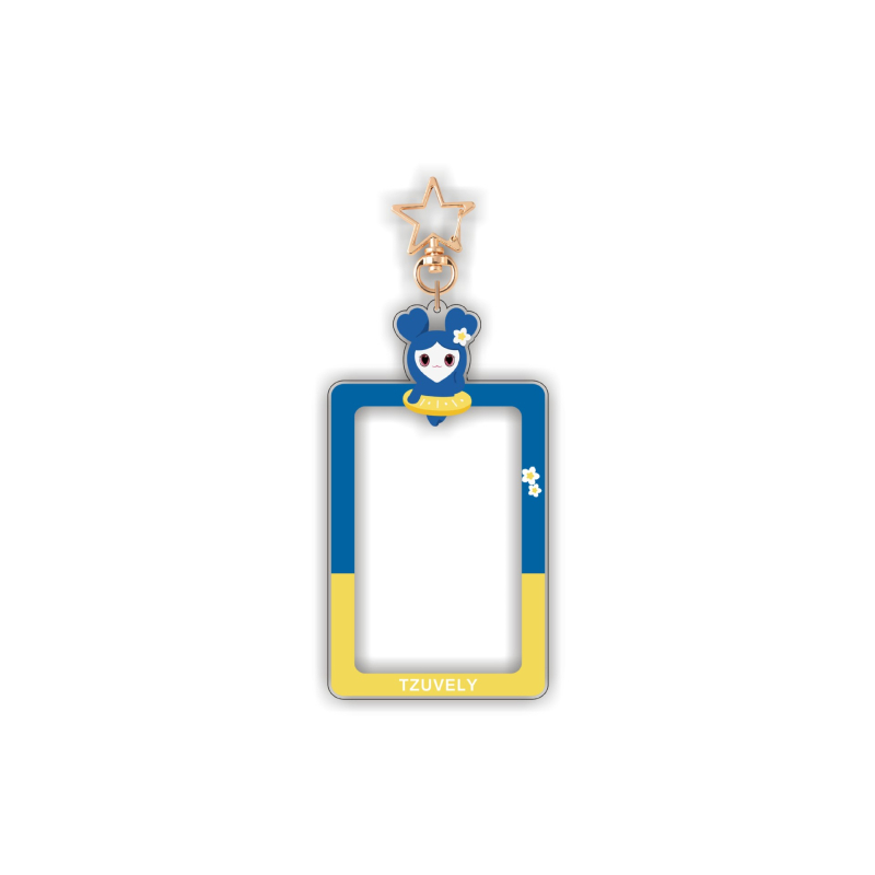 Ακρυλικό Μπρελόκ με Καρικατούρα Φωτογραφίας σε Κορνίζα και Θήκη για Κάρτες (Εκτύπωση; Έτοιμο Δώρο; Γενέθλια, Αποφοίτηση)