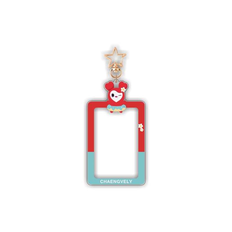 Ακρυλικό Μπρελόκ με Καρικατούρα Φωτογραφίας σε Κορνίζα και Θήκη για Κάρτες (Εκτύπωση; Έτοιμο Δώρο; Γενέθλια, Αποφοίτηση)