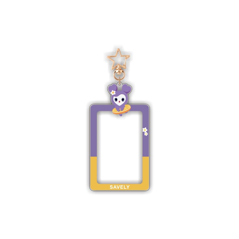 Ακρυλικό Μπρελόκ με Καρικατούρα Φωτογραφίας σε Κορνίζα και Θήκη για Κάρτες (Εκτύπωση; Έτοιμο Δώρο; Γενέθλια, Αποφοίτηση)