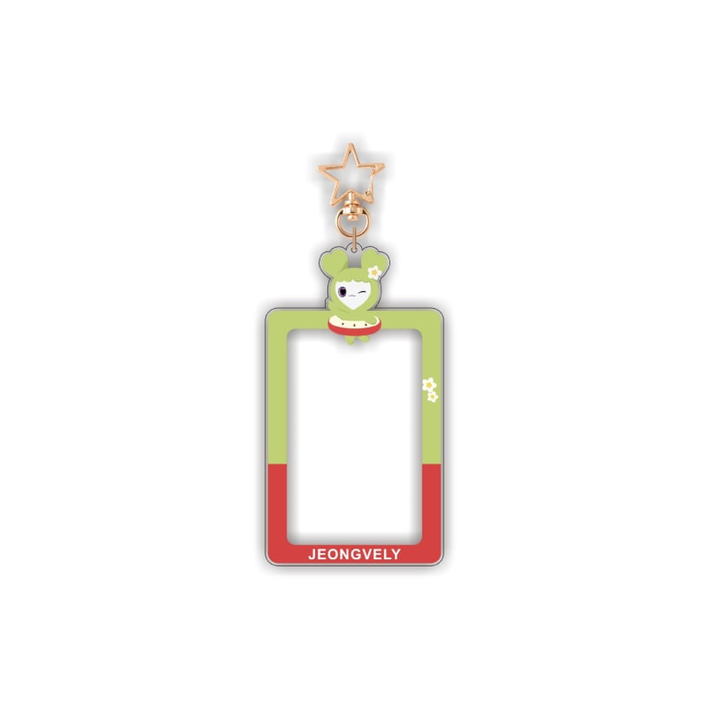 Ακρυλικό Μπρελόκ με Καρικατούρα Φωτογραφίας σε Κορνίζα και Θήκη για Κάρτες (Εκτύπωση; Έτοιμο Δώρο; Γενέθλια, Αποφοίτηση)