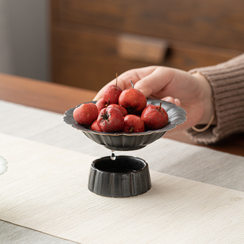 Yunhua Hall porcelán gyümölcstál, egyszerű stílus, első osztályú, 2023